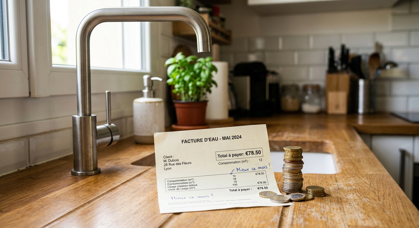 Facture d'eau et économies
