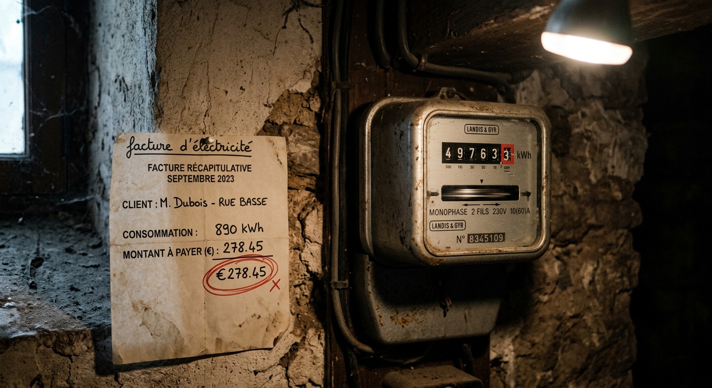 Une surconsommation d'énergie anormale