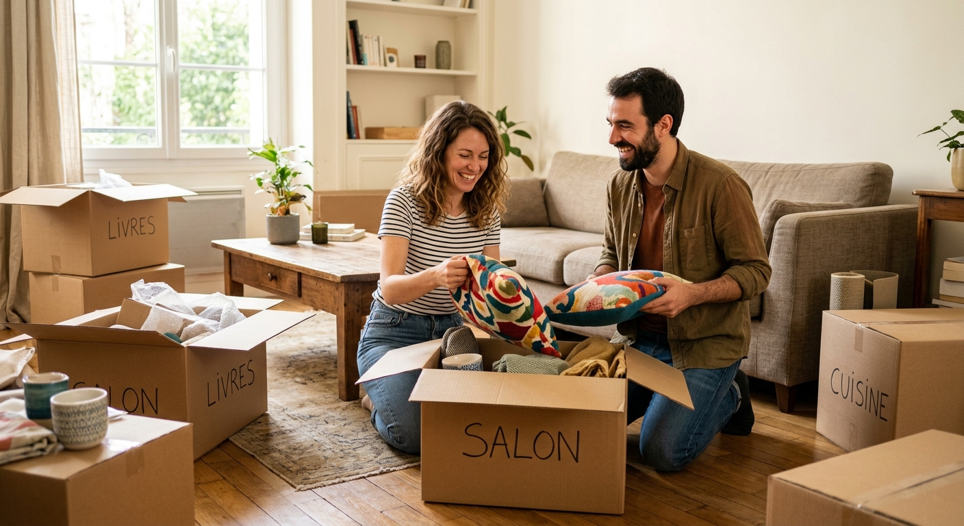 Emménagement dans un nouveau logement
